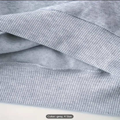 Womens Light Grey Sweatshirt Winking Cat Graphic Print Fleece Lined Casual Oversized Pullover Top for Cat Lovers Pure Cotton