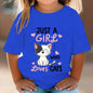 Cute Cat Graphic Kids Tshirts Summer Short Sleeve Tees Cartoon Animal Boys Girls Clothes Kawaii Kitten Tops Y2K Children T-shirt