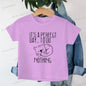 Children's Clothing It's A Perfect Day To Do Nothing T-Shirt for Cat Lover Gift Soft Cotton Tee Y2k Harajuku Luminous Kids Shirt