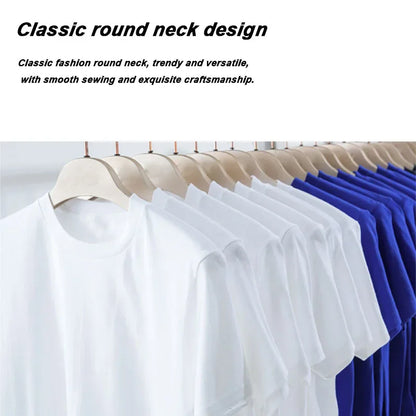 Men's High Quality T-shirt 100% Cotton Funny Cool Cat Printed T-shirt Casual Men's Short Sleeve T-shirt for Men T-Shirt Male Top