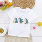 Cats Kids T Shirt Personalized Cartoon Cat Print Fashion Children's T-shirt Short Sleeve Children's Summer Boys Clothes Tops Tee