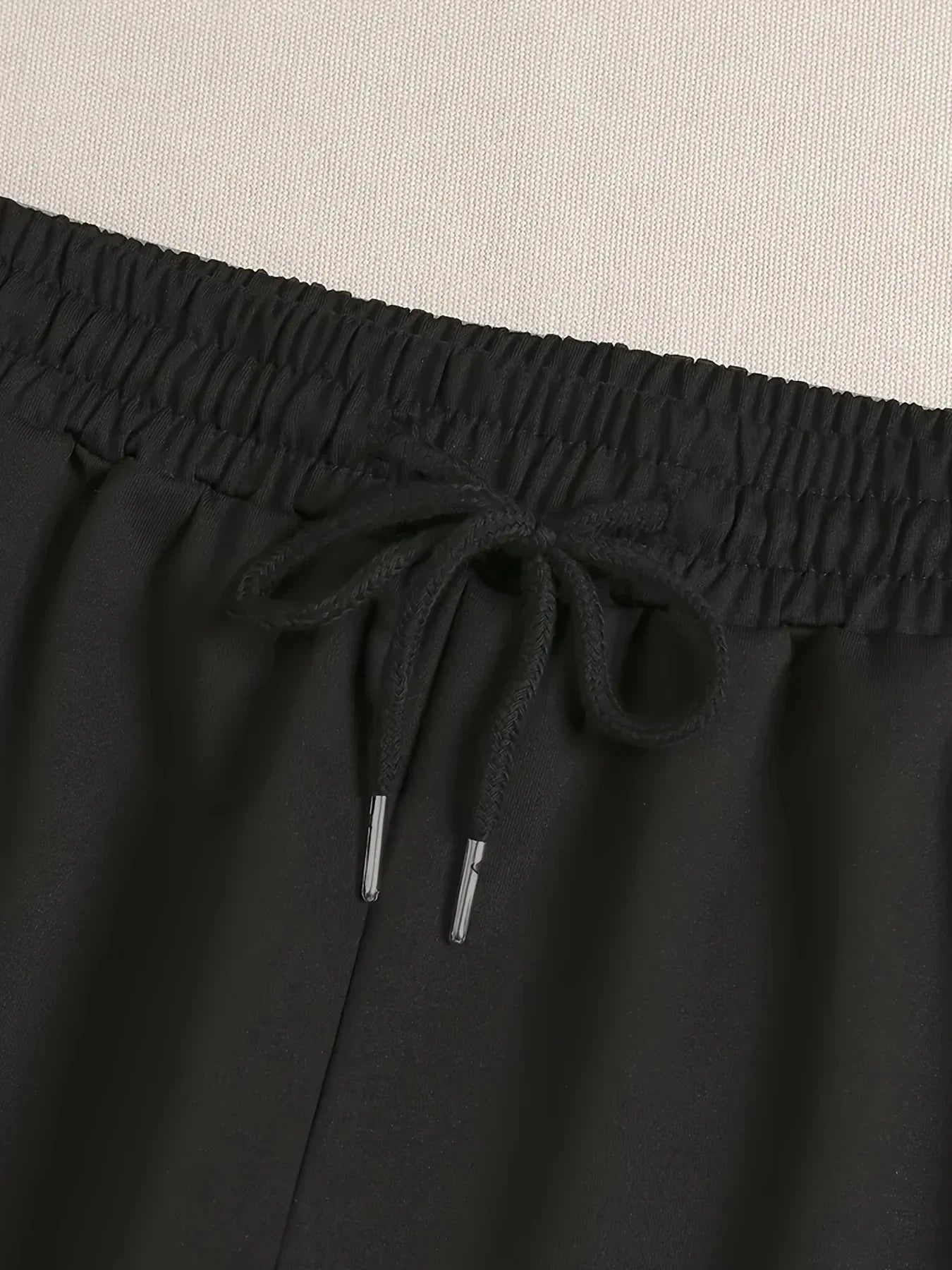 Elegant Cat Print Casual Versatile Women Pants Fashion Trendy Trousers With Drawstring Pockets Comfortable Sweatpants Female