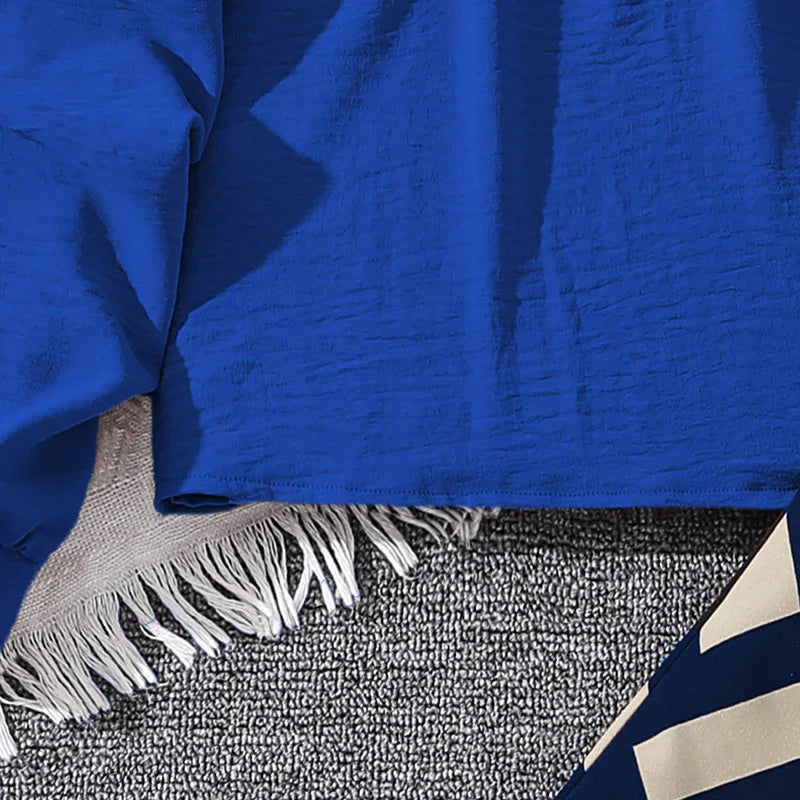 Kids Clothing Sets For Girls Khaki Off-shoulder Long sleeve Top & Stripe Printing Pants Summer Resort Style Children Suits OOTD