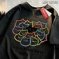 I Can Find You Fun Cat Print Tshirt Men Women Fashion Oversize T-Shirt Summer 100% Cotton Tee Clothing Loose Fashion Casual Tops