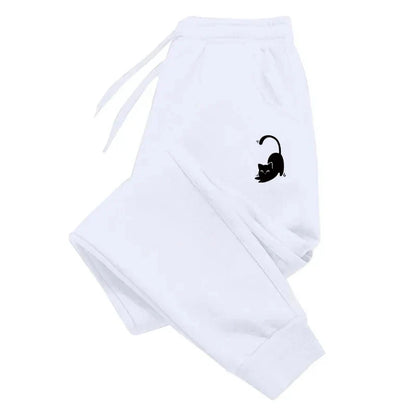Cat Printed 2025 Autumn And Winter Men Pants New Clothing Casual Trousers Sport Jogging Tracksuits Sweatpants PantsStreetwear